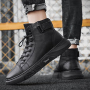 Handmade cowhide boots, suitable for autumn and winter nights, suitable for night walks and desert hikes